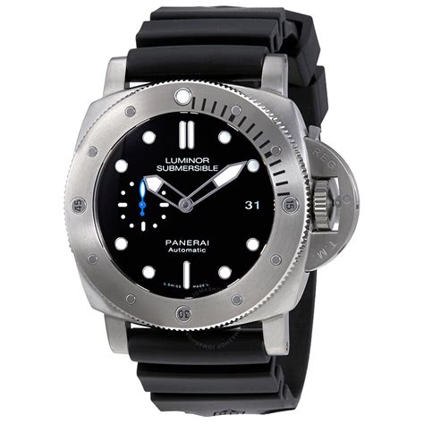 panerai skeleton black|Panerai submersible watches.